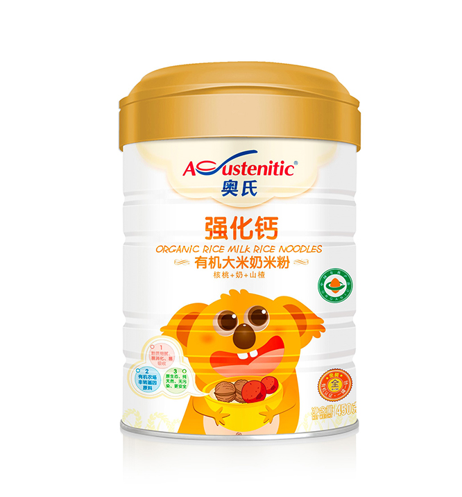 450克強(qiáng)化鈣有機(jī)米粉