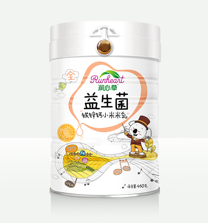 450克益生菌鐵鋅鈣小米米乳