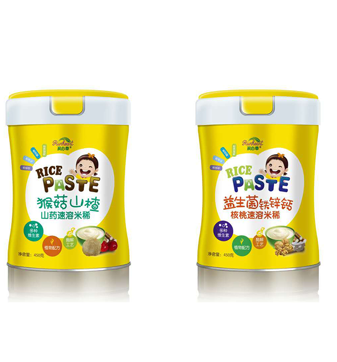 450克鐵鋅鈣、猴菇米稀